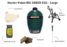 Laden Sie das Bild in den Galerie-Viewer, BIG GREEN EGG LARGE Starter-Paket
